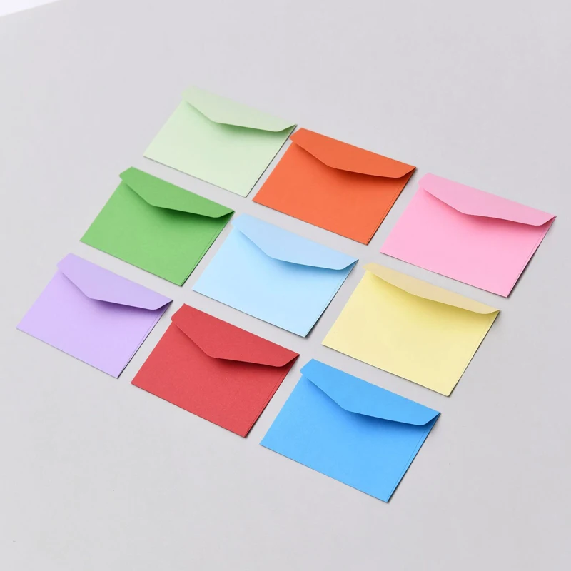 

10pcs Solid Color Paper Envelope for Invitation Greeting Card Postcard