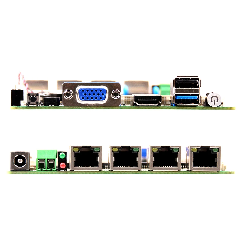 Материнская плата Baytrail J1900 CPU nano 4 порта ethernet материнская с Гб ddr3 | Компьютеры и
