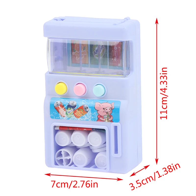 Мини-торговый автомат детский для напитков с монетами самостоятельная сборка