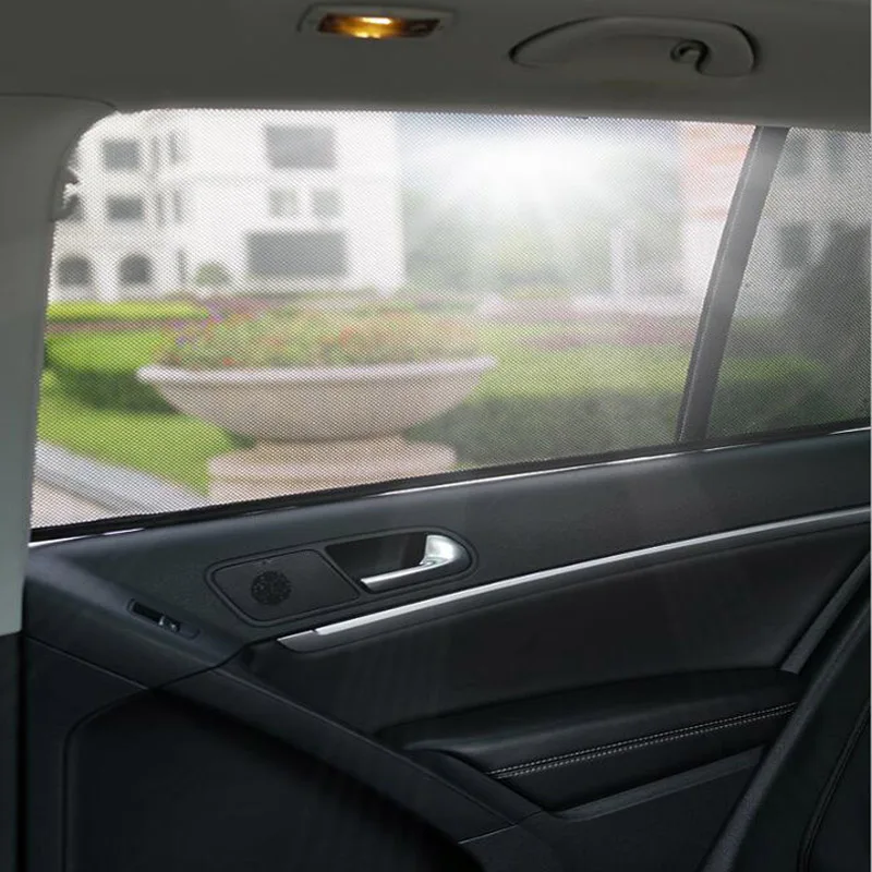 

6pcs High-end custom For BMW X1 2008-2015 card type car curtain sun shade car window shade car styling Sun visor