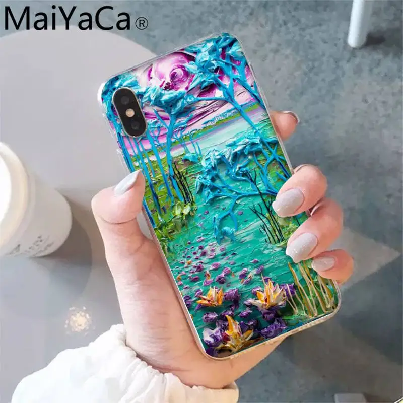 

MaiYaCa Van Gogh artwork Phone Case shell for iPhone 5S 8 7 6 6S Plus X XS MAX 5 SE XR 12 11 pro promax fundas
