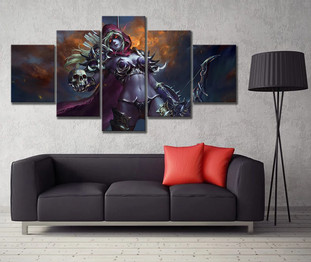Картина на холсте World of Warcraft Битва за Azeroth|Рисование и каллиграфия| |