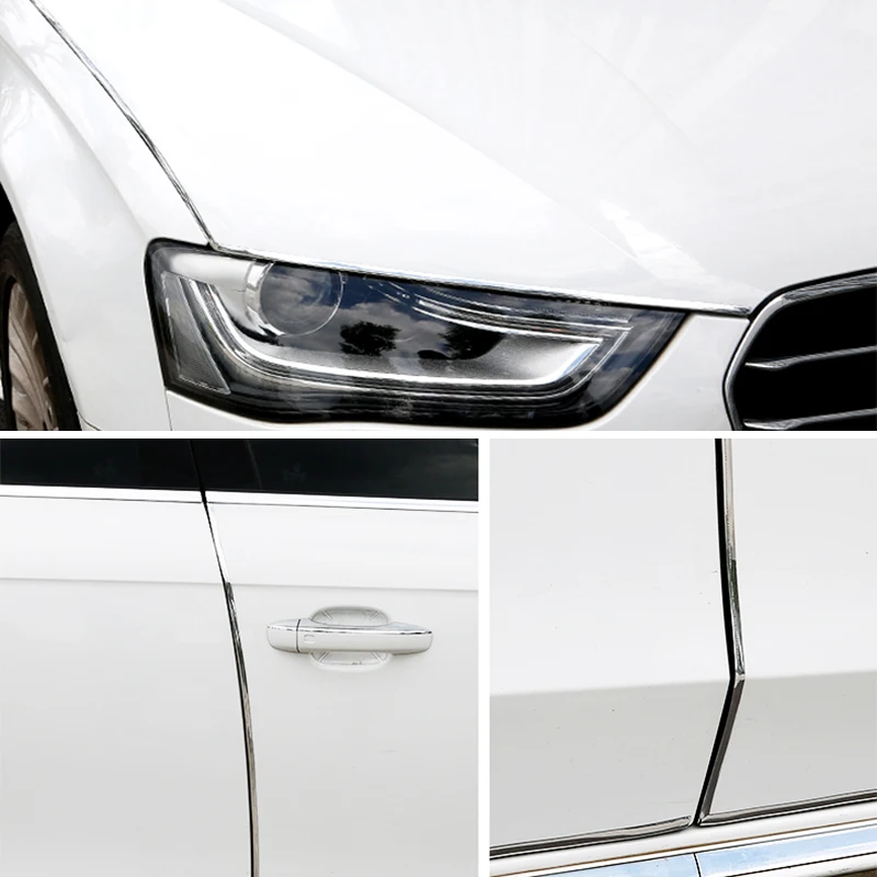 Резиновая защита от царапин на кромке двери автомобиля клейкие ленты молдинги