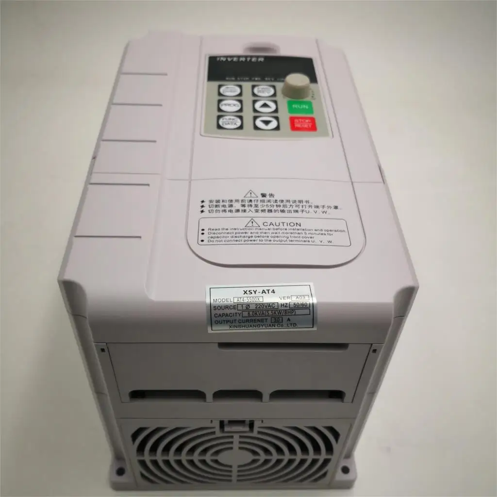 

CoolClassic VFD Inverter 5.5KW 220V in and 380V out single phase 220V household electric input and Real Three-phase 380V output