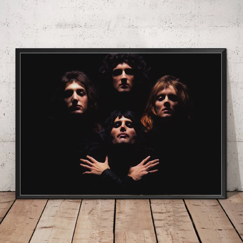 QT004 богемный Rhapsody 2018 Queen Rock музыкальная группа звезды кино художественный плакат