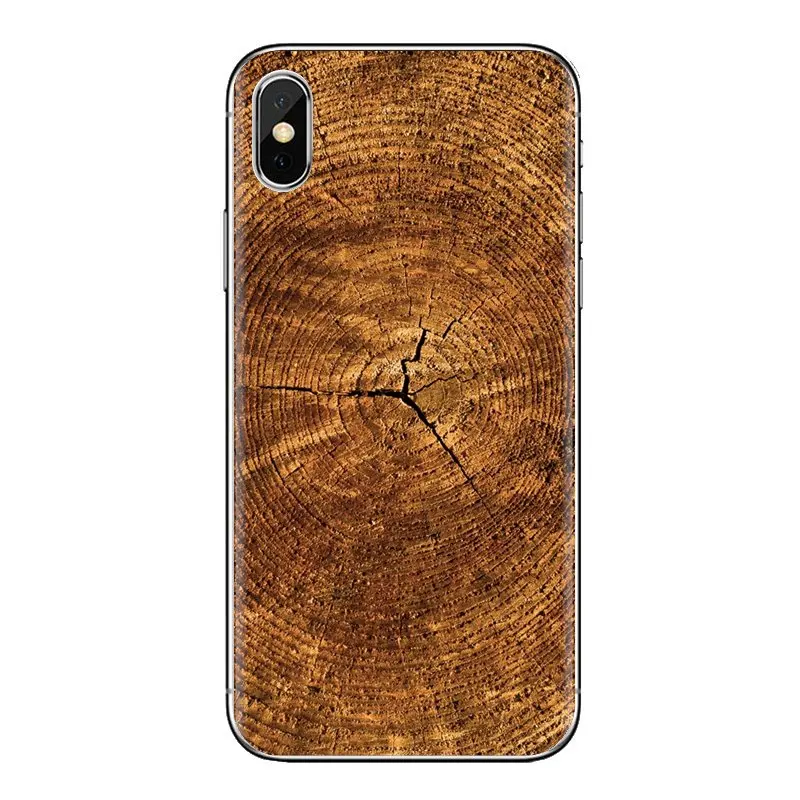 Для iPhone XS Max XR X 4 4s 5 5S 5C SE 6 6S 7 8 Plus samsung Galaxy J1 J3 J5 J7 A3 A5 текстура дерево силиконовый