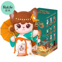 robotime rolife hanhan nai %e2%85%b2 blind box action figures toys martial arts series character model gift for children collectible