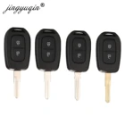 Новый 2-кнопочный пульт дистанционного управления jingyuqin для Renault, Sandero, Dacia, Logan, Сменный Чехол для ключа