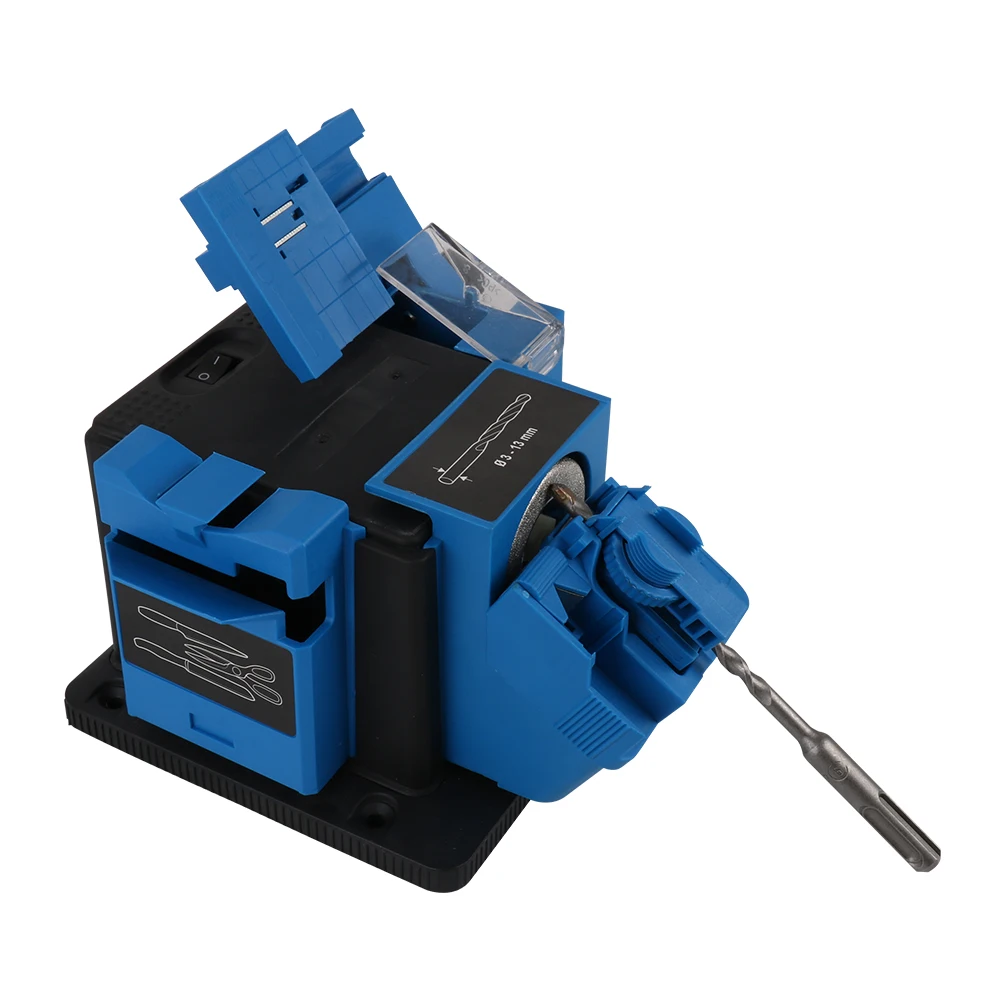 

Electric Multifunction Sharpener Sharpening Machine Sharpener for knife Twist Drill HSS Household Grinding Tools EU or US Plug
