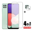 2 предмета в комплекте, для Samsung Galaxy A22 5G стекло закаленное прозрачное стекло для Samsung Galaxy A22 5G камера Стекло Объектив Защитная пленка для Galaxy A22 A22 5G