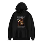 Толстовка Брайант Кобе, баскетбольная памятная Толстовка с длинным рукавом, Мужская Черная Спортивная одежда с капюшоном, толстовка с круглым вырезом