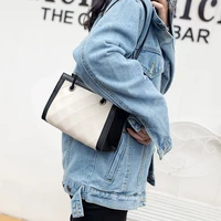 fashion design women soft pu leather ladies armpit shoulder bags vintage simple girls clutch purse tote handbags