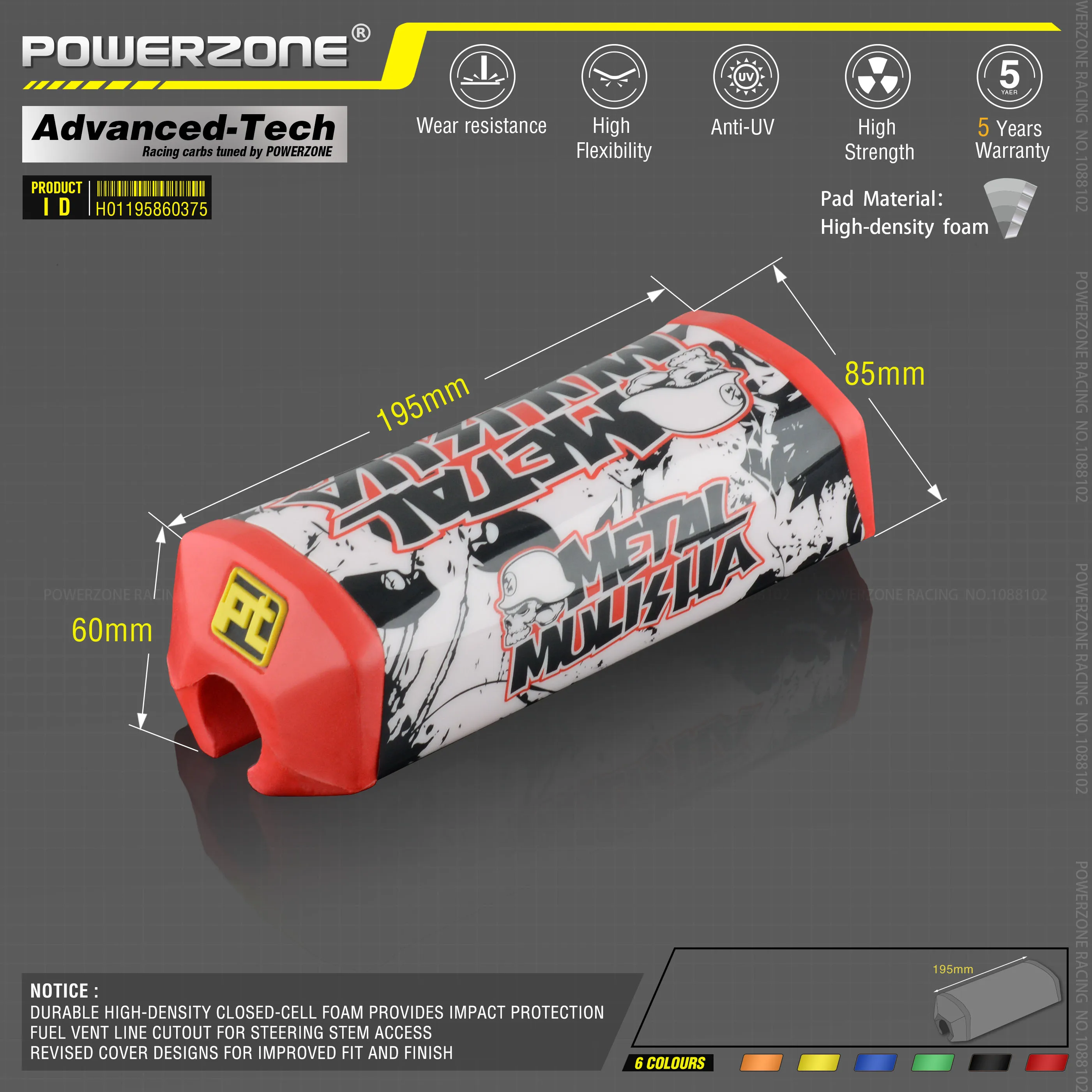 Металлический Нагрудный Rrotector MX для руля MULISHA V2 Накладка внедорожника велосипеда