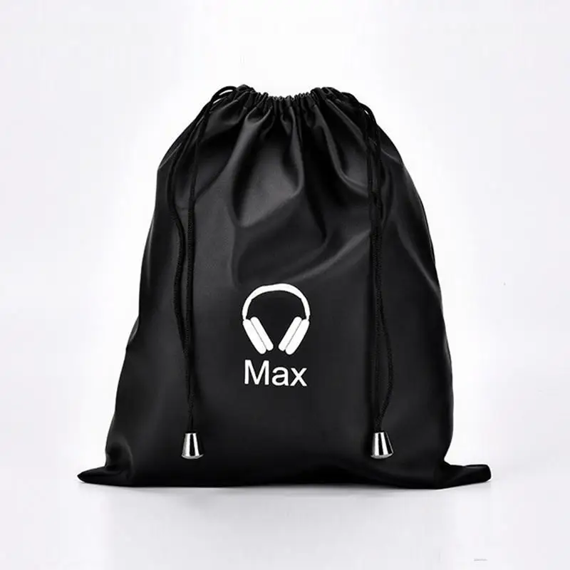 

Portable Safe PU Leather Drawstring Pouch Storage Bag for AirPods Max
