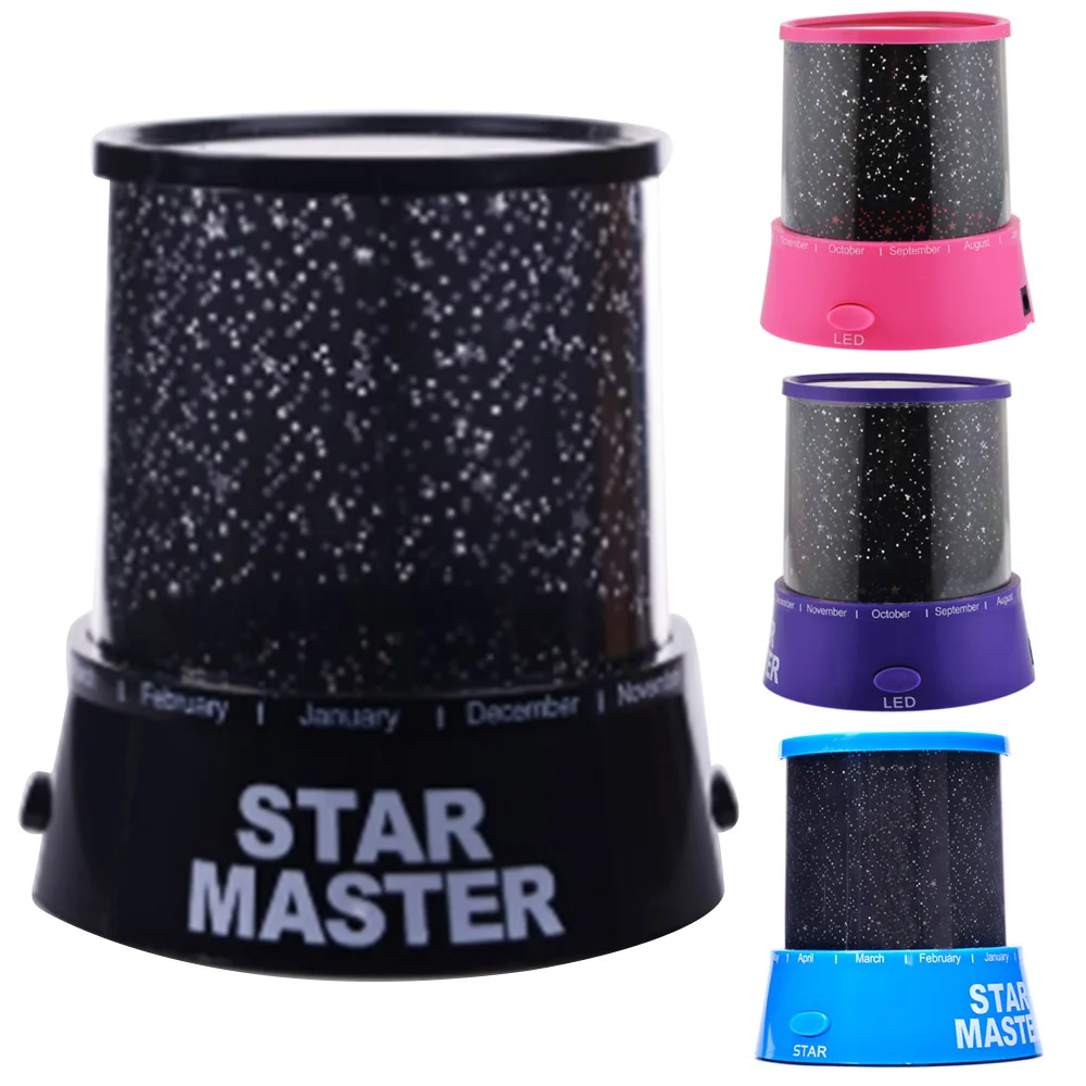 Светодиодный проектор звезды мастер светильник небо Звезда Луна дети