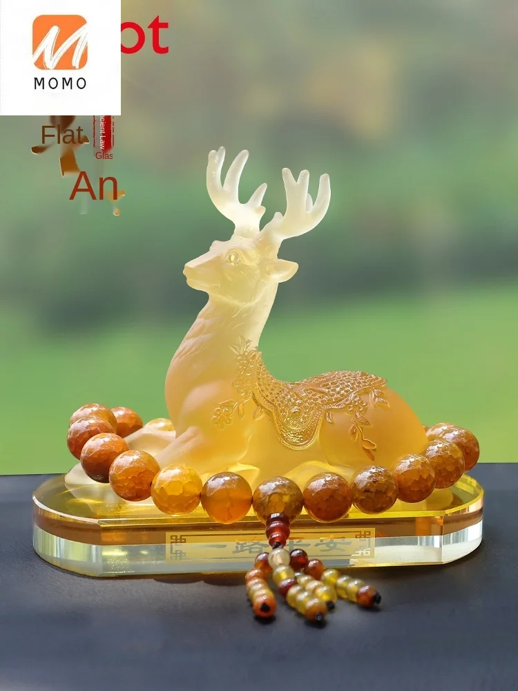 

Car Interior Design Accessories Decoration Car Creativity All the Way Safe Deer High-End Men and Women Perfume Holder Decoration