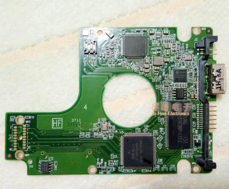 HDD PCB Логическая плата 2060-771801-002 REV A/P1 2 5 USB восстановление данных жесткого диска |