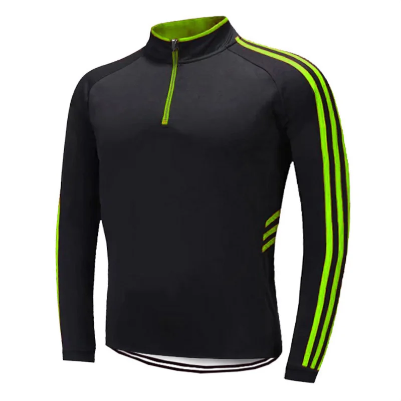 

Long Cycling Jersey MTB Shirt Bicycle Jacket Ropa Ciclismo Road Mountain Sun UV Dry Black Sport Bike Men downhill wear clothing
