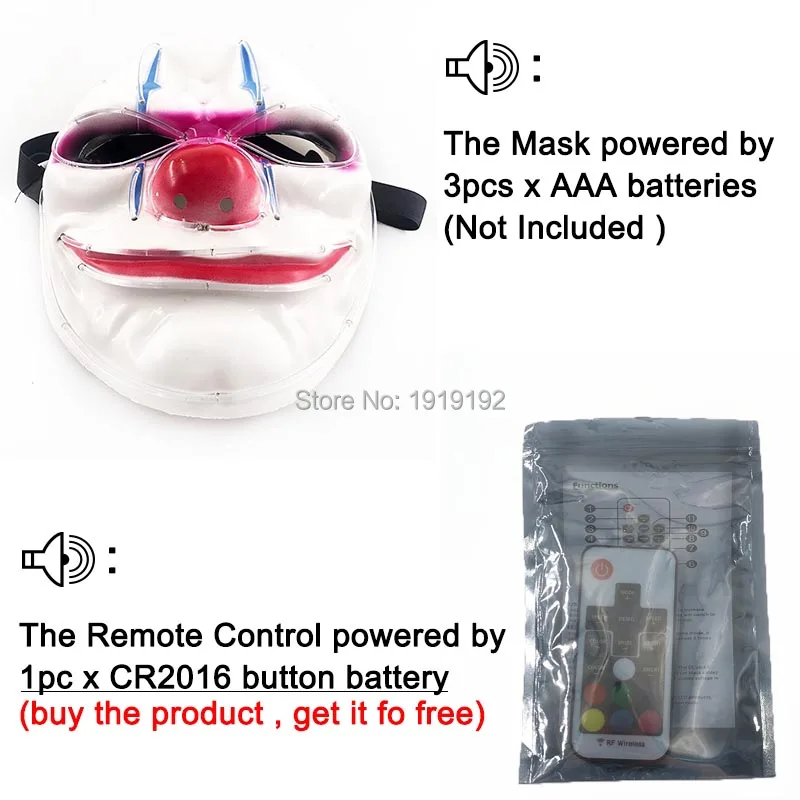 Cool Newest Party Mask with Remote Control LED Colorful Transform Plastic Optical Fiber For Glow Supplies | Дом и сад