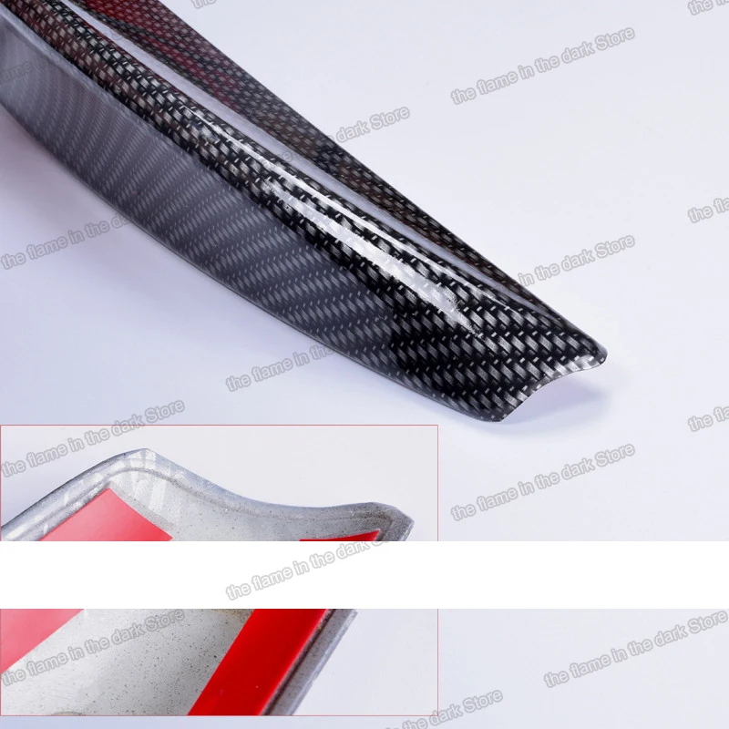 Автомобильный задний спойлер из углеродного волокна lsrtw2017 abs для toyota camry 2012 2013 2014