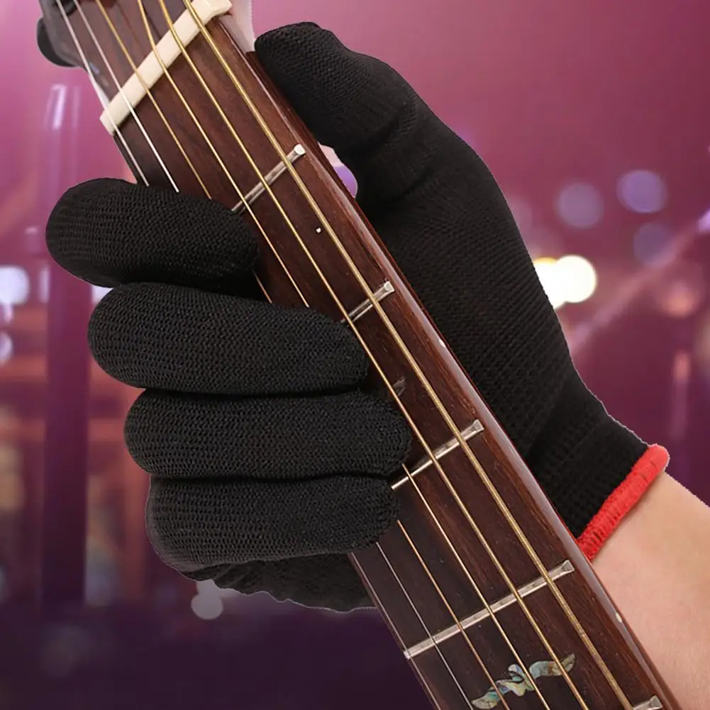 gitarre handschuhe gitarre anfänger handschuh praxis fingerspitzen handschuhe für elektrischeakustische gitarre anfänger player zug un
