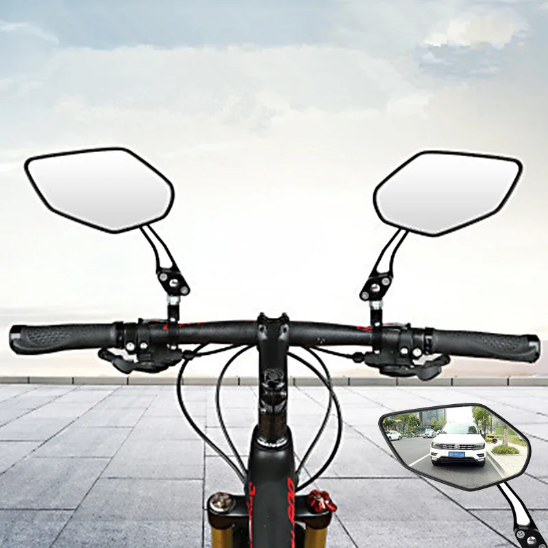 Зеркала заднего вида для горных велосипедов с силиконовой ручкой и зеркала руля