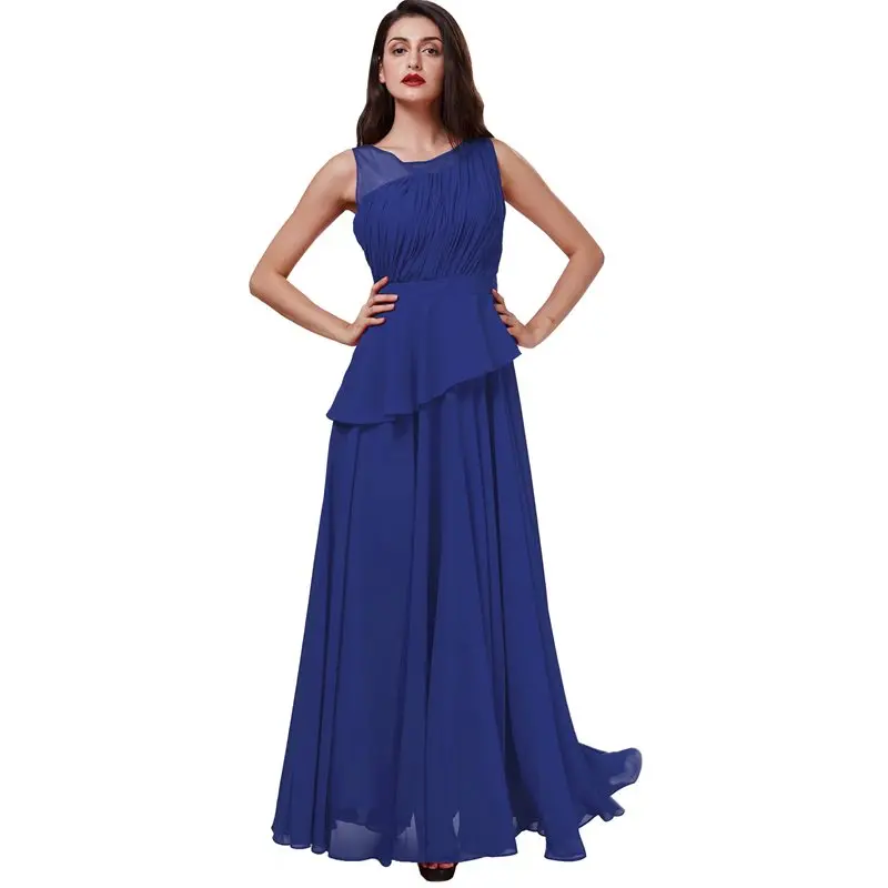 Винтажное длинное платье без рукавов красное ТРАПЕЦИЕВИДНОЕ в пол женское