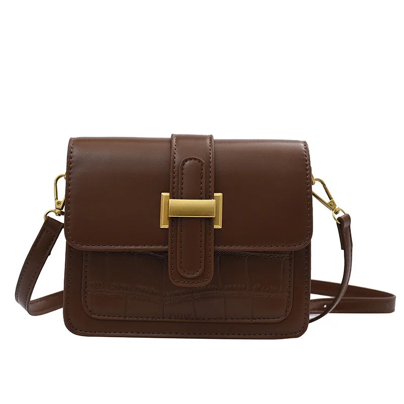 

Маленькая женская сумка в стиле ретро, новинка осень-зима 2021, модная сумка через плечо с высоким чувством, маленькая сумка через плечо в запа...