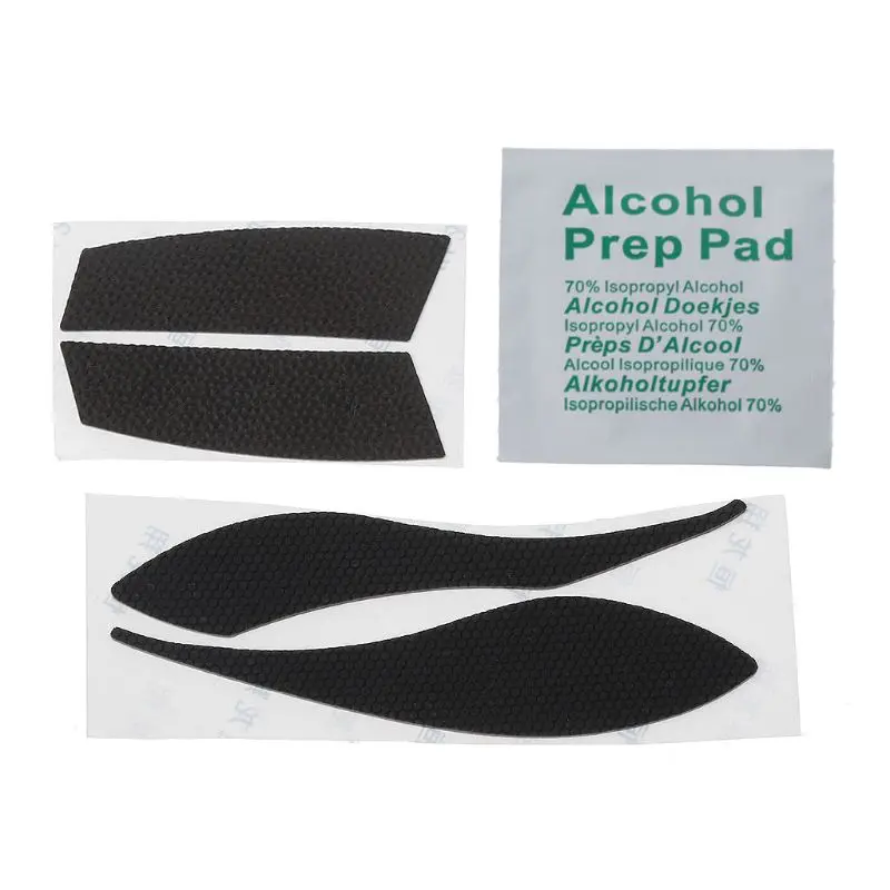 1 Set Black Mouse Feet Skates Side Stickers Sweat Resistant Pads Anti-slip Tape For logitech MX Anywhere 2S C26 | Компьютеры и офис
