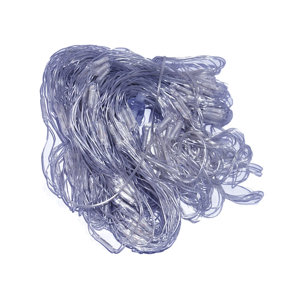 

1set LED Net Color Light Waterproof Holiday Decoration 1.5mx1.5m 96 Light Festival Christmas Decoration New Year Wedding Party