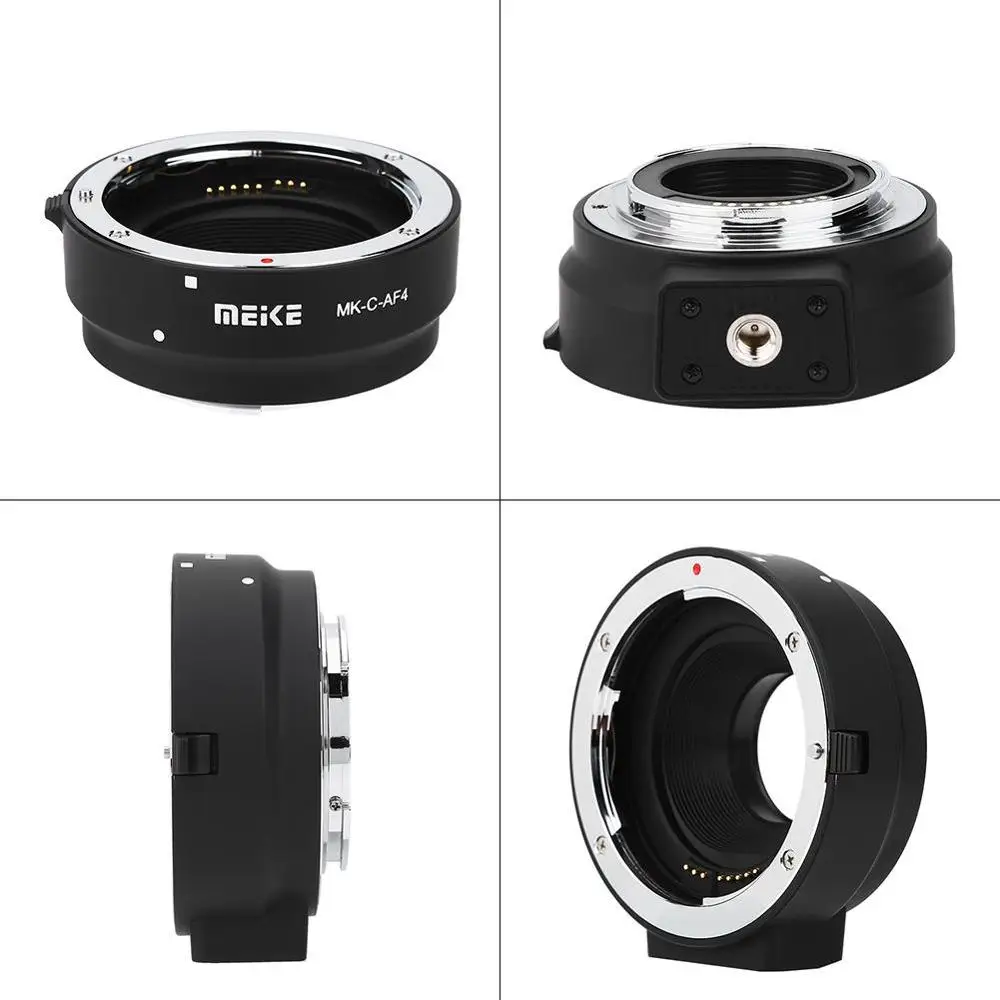 Кольцевой удлинитель Meike для Canon EF электронный адаптер автофокуса с объективом EOS