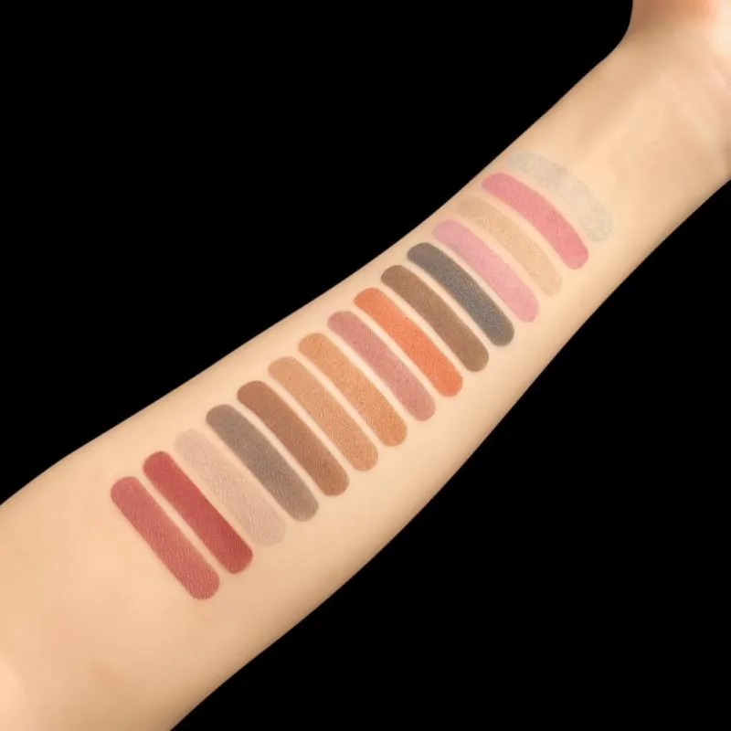 

15 Colors Neon Rainbow Shimmer Matte Metallic Eyeshadow Palette High Pigmented Neutral Bold Waterproof Eyes Shadow