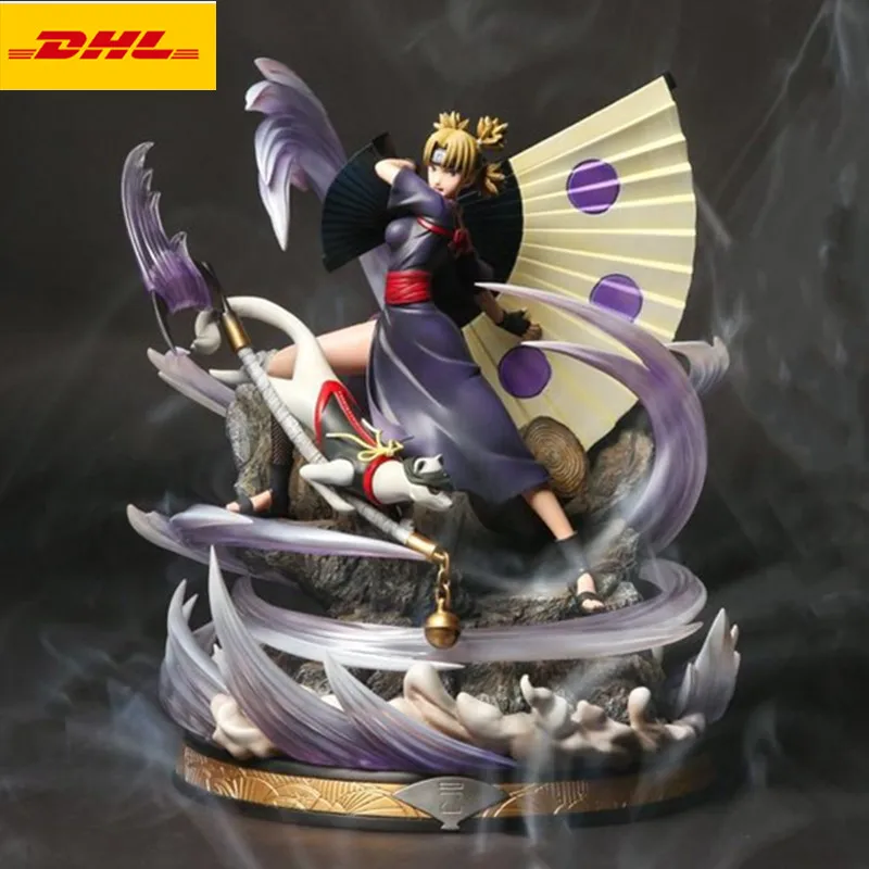 

13" Anime Statue Nara Temari Bust Nara Shikamaru Full-Length Portrait 1/7 Original Version GK Action Figure Toy BOX 34CM X2405