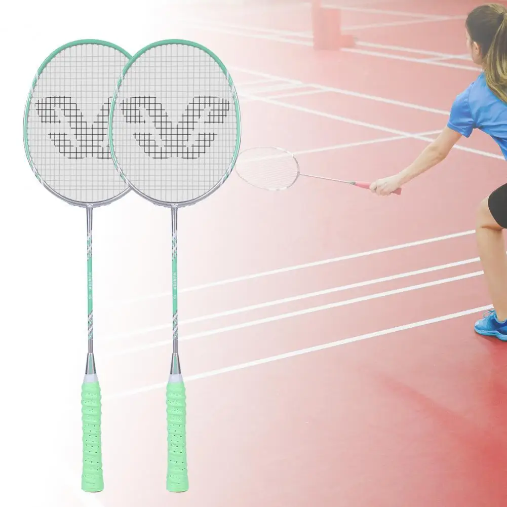 

Well Design Professional Premium Quality Badminton Rackets Set for Garden