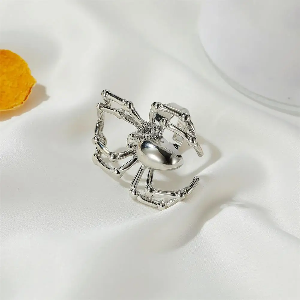 Кольцо в виде животного для Хэллоуина женщин и мужчин регулируемое кольцо на