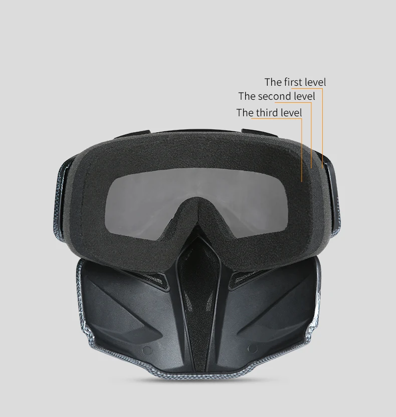 INBIKE мотоциклетные модульные очки маска очки фильтр Маска ATV внедорожный шлем лыжный спортивный мотор MX очки мотоцикл крест шлем