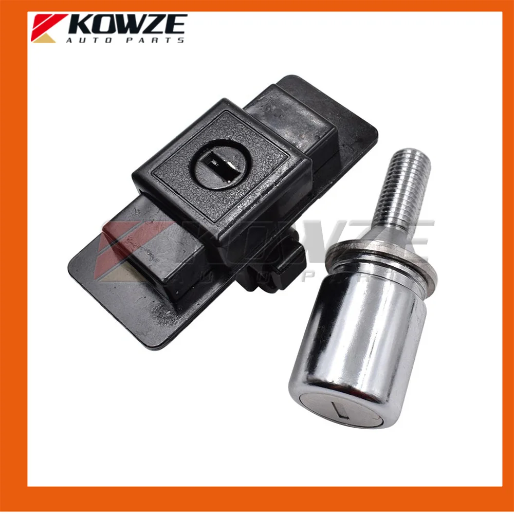 Цилиндр замка и ключ Набор для MITSUBISHI PAJERO MONTERO II 2nd 1990 2004 MR259766 MR259755|Комнатные