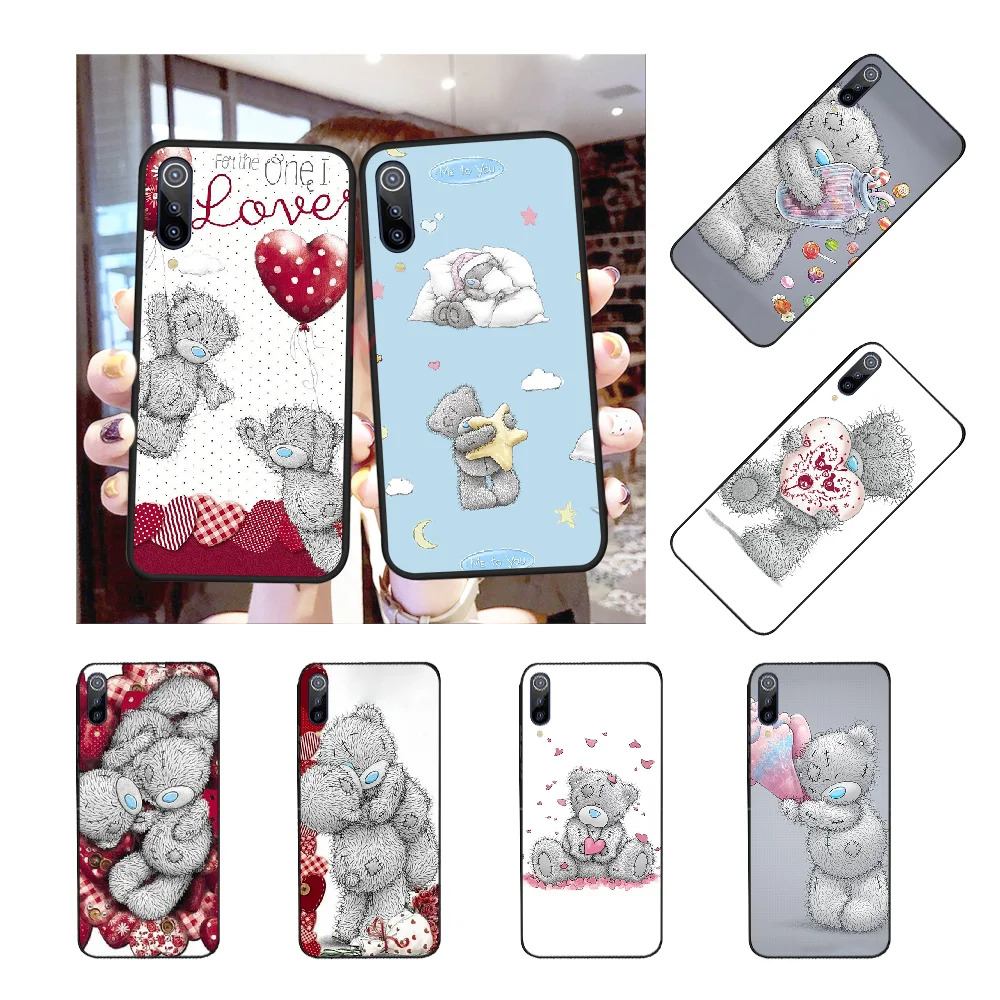 Мягкий черный чехол для телефона PENGHUWAN Tatty Teddy Bear Redmi Note 8 8A 7 6 6A 5 5A 4 4X 4A Go Pro Plus Prime |