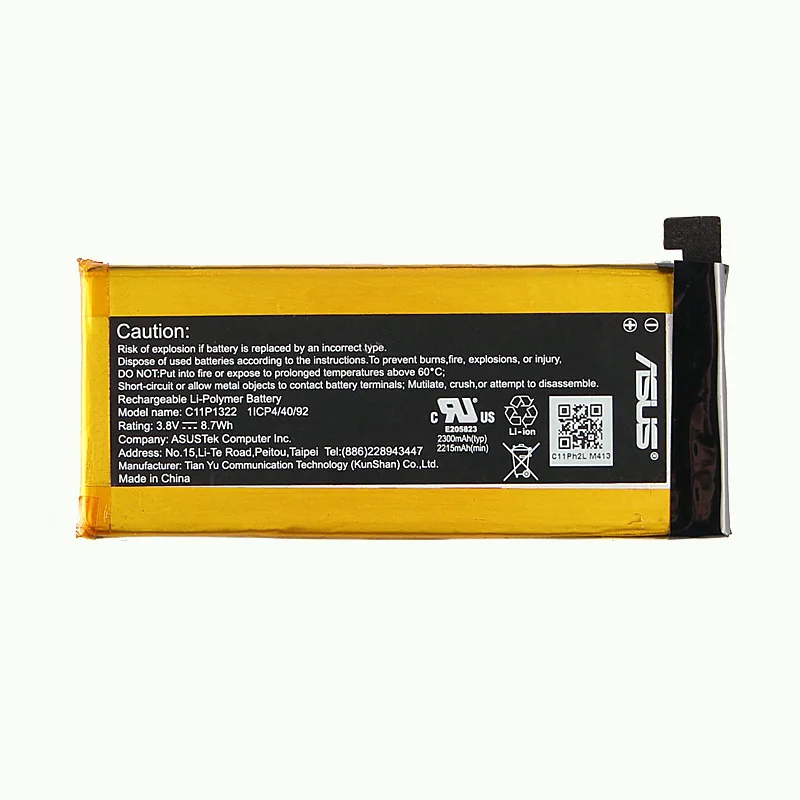 Оригинальный аккумулятор ASUS padfone X для S / T00N PF500KL T00D C11P1322 2215 мАч | Мобильные