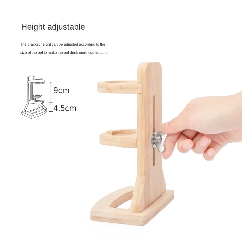 Вертикальный вакуумный чайник с шариком для поильника регулируемый по высоте