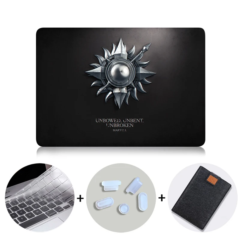 Чехол MTT для Macbook Air Pro retina 11, 12, 13, 15 дюймов с сенсорной панелью, черная сумка для ноутбука, чехол для mac book 13,3, A1989, A932, чехол - Цвет: MB09