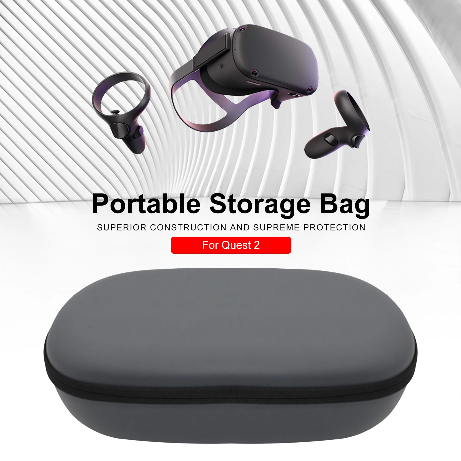 

Carrying Case Waterproof Bag for Oculus Quest 2 VR Headsets #W0