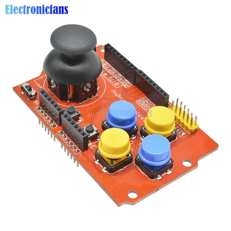 Щит джойстика плата I2C PS2 для Arduino Плата расширения игровая разработка 3 V/5 V