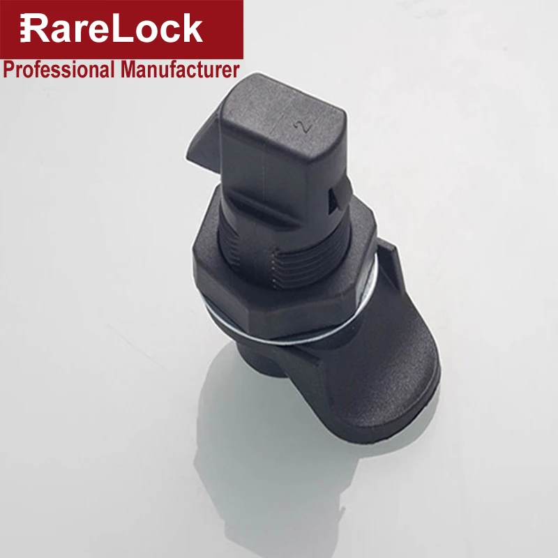 Дверной замок для шкафа переключателя с ручкой PA6 нейлоновый электронной коробки