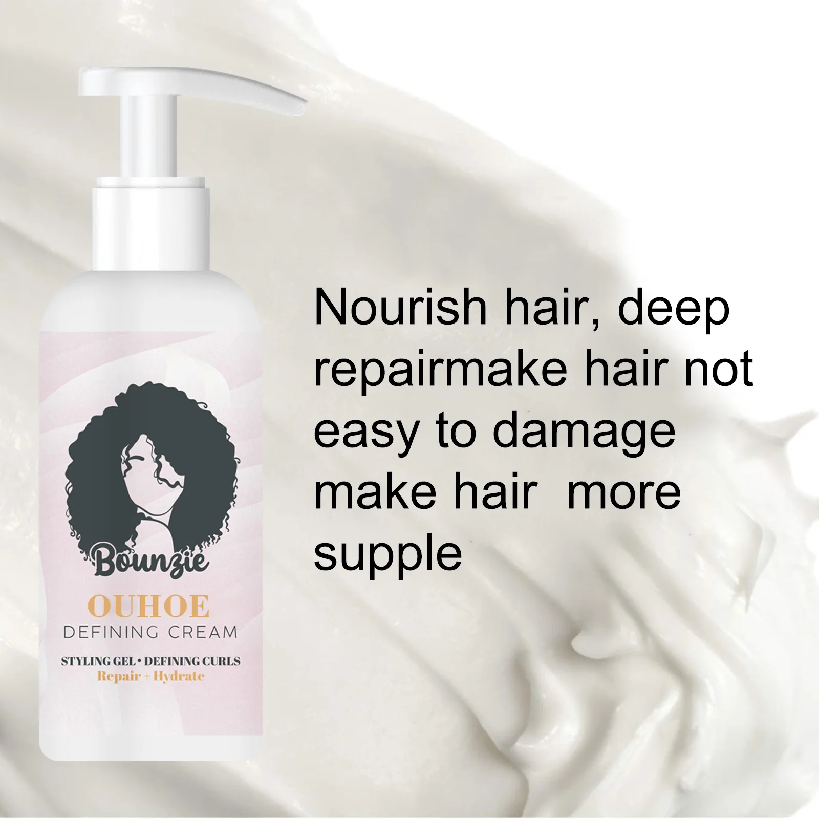 Кремовый крем для укладки волос с эффектом быстрого высыхания 50 мл | Красота и