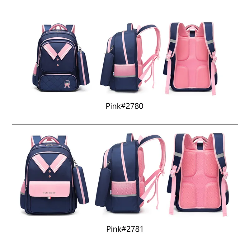 SUN EIGHT NEW School Bags for Girls School Bag Children Backpack Orthopedic Back Kids Bags