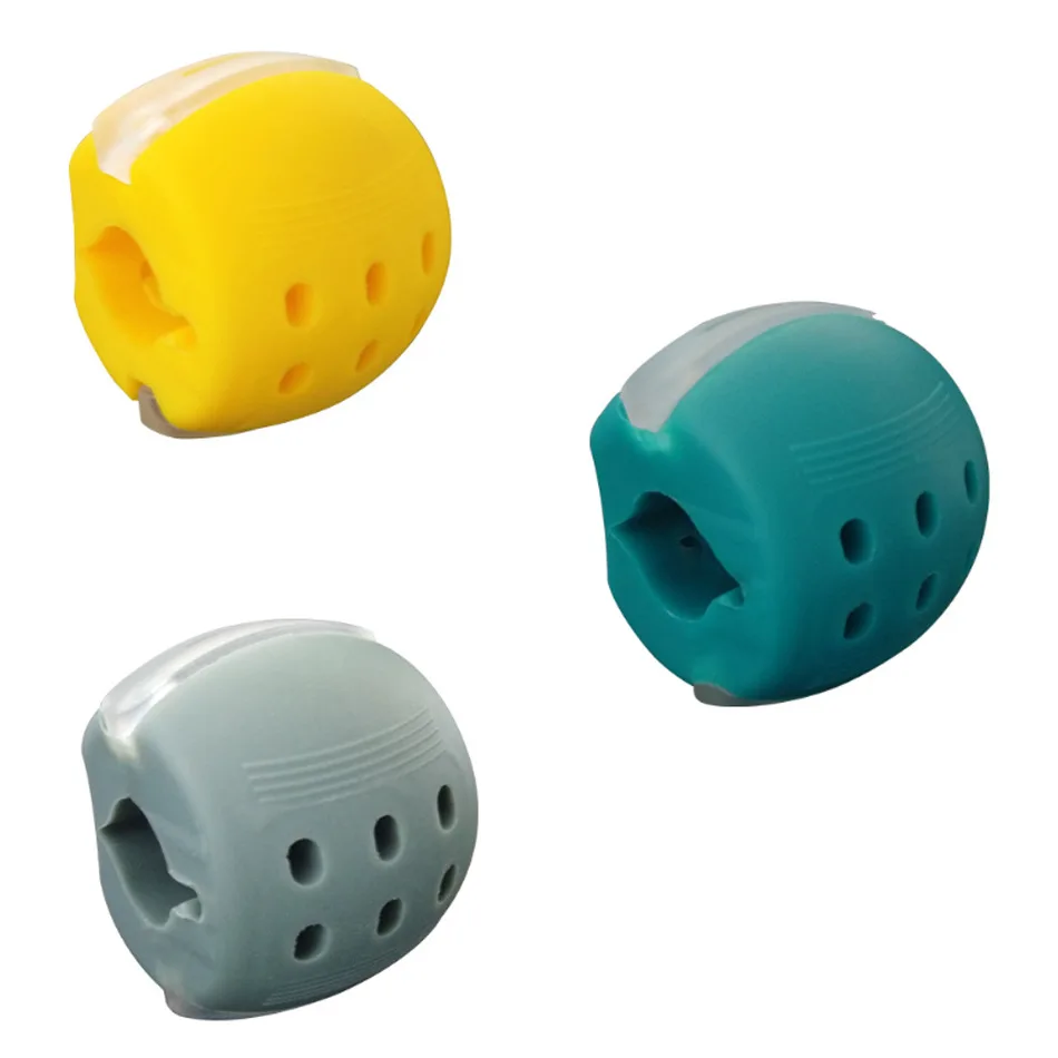 

Face Masseter Men Facial Pop N Go Mouth Jawline Jaw Muscle Exerciser Chew Ball Chew Bite Breaker Training