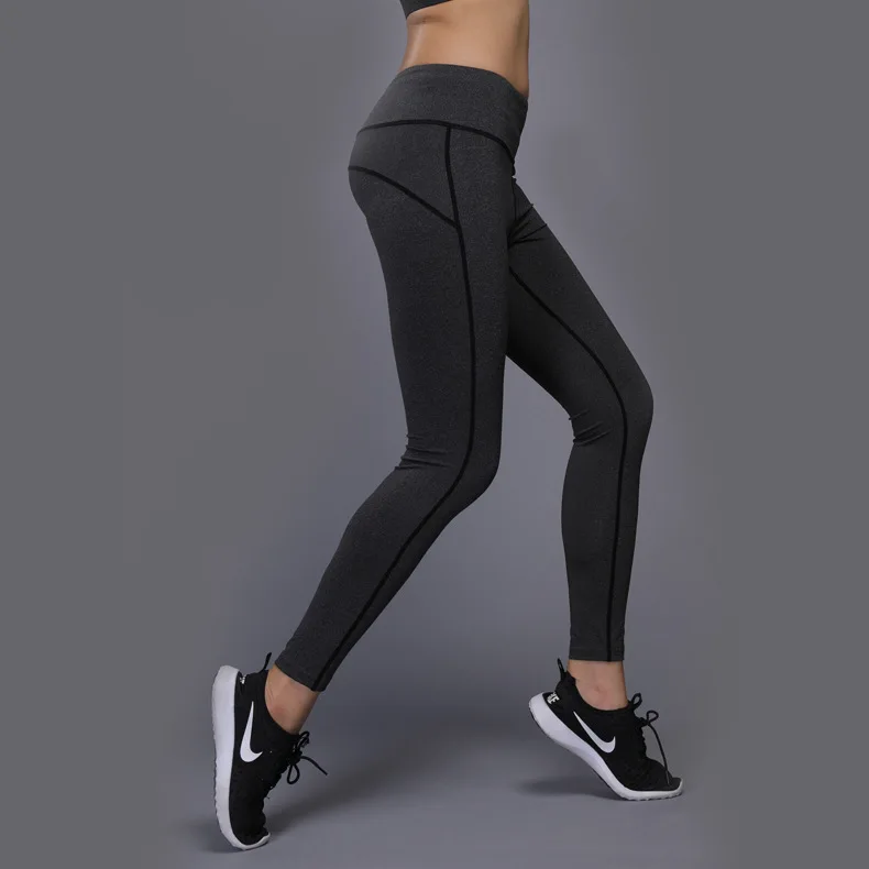 W8C-3 black pants Женские футболки для йоги высокого качества, летние тонкие рубашки для бега, тренировки для спортзала, фитнес-одежда, быстросохнущая Женская Спортивная безрукавка, спортивная одежда - Цвет: W8C-3 black pants