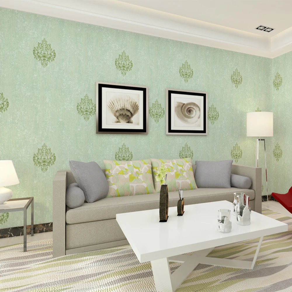 

3D Seamless Textile Fabric Wallpaper Formaldehyde Free Bedroom Living Room Villa Decoration Wallcovering 10 Years Warranty