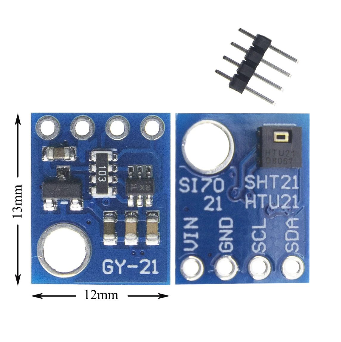 Датчик влажности с интерфейсом I2C Si7021 GY-21 HTU21 для Arduino-Industrial-Высокая точность 1 шт. |